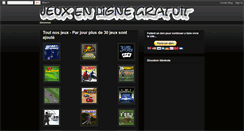 Desktop Screenshot of jeuxenlignegratuit.blogspot.com