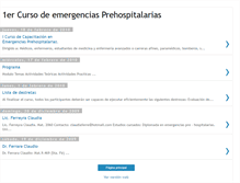 Tablet Screenshot of cursodeemergenciassn.blogspot.com