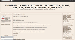Desktop Screenshot of india-biodiesel.blogspot.com