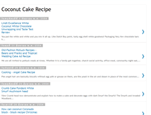 Tablet Screenshot of coconutcake-recipe.blogspot.com