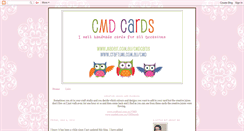 Desktop Screenshot of handmadecardsbycmd.blogspot.com