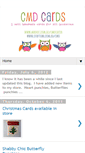 Mobile Screenshot of handmadecardsbycmd.blogspot.com