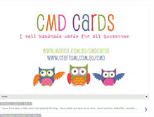 Tablet Screenshot of handmadecardsbycmd.blogspot.com