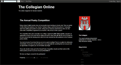 Desktop Screenshot of collegianonline.blogspot.com