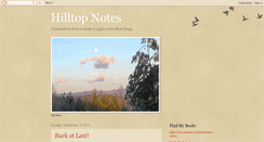 Desktop Screenshot of hilltopnotes.blogspot.com