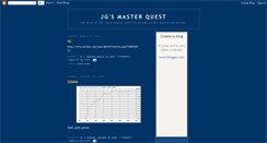 Desktop Screenshot of chessquest.blogspot.com