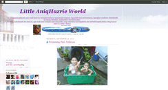 Desktop Screenshot of aniqhazrie.blogspot.com