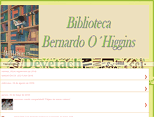 Tablet Screenshot of biblioteca13de4.blogspot.com