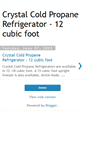 Mobile Screenshot of crystalcold12.blogspot.com