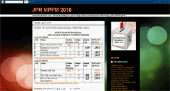 Desktop Screenshot of jprmppm2010.blogspot.com