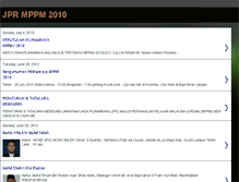 Tablet Screenshot of jprmppm2010.blogspot.com