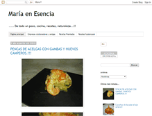 Tablet Screenshot of mariaesencia.blogspot.com