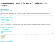 Tablet Screenshot of economiaunam.blogspot.com