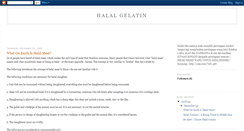 Desktop Screenshot of halal-gelatin.blogspot.com
