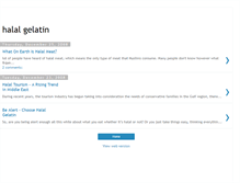 Tablet Screenshot of halal-gelatin.blogspot.com