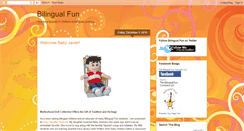 Desktop Screenshot of bilingualfun.blogspot.com