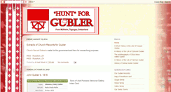 Desktop Screenshot of hunt4gubler.blogspot.com