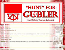 Tablet Screenshot of hunt4gubler.blogspot.com