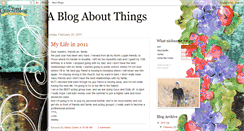 Desktop Screenshot of ablogaboutthings.blogspot.com
