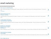 Tablet Screenshot of constant-email-marketing.blogspot.com