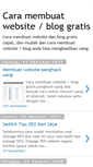 Mobile Screenshot of caracepatmembuatwebsitegratis.blogspot.com
