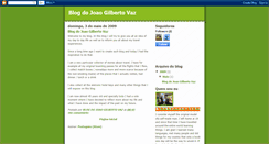Desktop Screenshot of joaogilbertovaz.blogspot.com