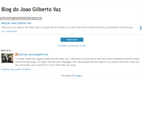 Tablet Screenshot of joaogilbertovaz.blogspot.com