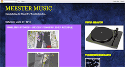 Desktop Screenshot of meestermusic.blogspot.com