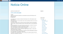 Desktop Screenshot of noticiaronline.blogspot.com
