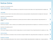 Tablet Screenshot of noticiaronline.blogspot.com