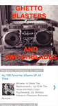 Mobile Screenshot of ghettoblastersandswitchblades.blogspot.com