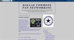 Desktop Screenshot of dallascowboysfannetworking.blogspot.com