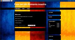 Desktop Screenshot of faze-tari-romania.blogspot.com