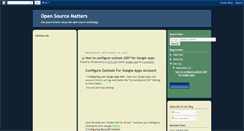 Desktop Screenshot of opensourcespot.blogspot.com