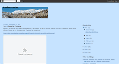 Desktop Screenshot of bmandersonian.blogspot.com