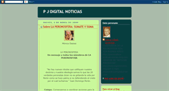 Desktop Screenshot of pjdigitalnoticias.blogspot.com