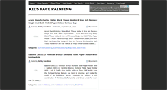 Desktop Screenshot of kids-face-painting.blogspot.com