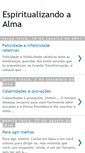 Mobile Screenshot of espiritualizandoaalma.blogspot.com