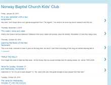 Tablet Screenshot of norwaybaptistkidsclub.blogspot.com