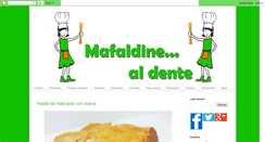 Desktop Screenshot of mafaldinealdente.blogspot.com