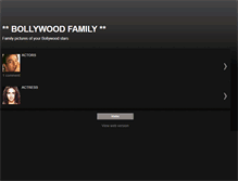 Tablet Screenshot of bollyfamily-main.blogspot.com