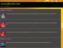 Tablet Screenshot of jumanjibundle.blogspot.com