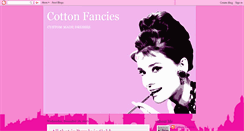 Desktop Screenshot of cottonfancies.blogspot.com