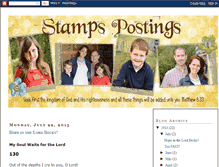 Tablet Screenshot of becstamps.blogspot.com