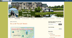 Desktop Screenshot of geeksontour.blogspot.com