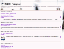 Tablet Screenshot of paraguayeventos.blogspot.com