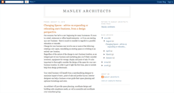 Desktop Screenshot of manleyarchitects.blogspot.com