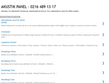 Tablet Screenshot of akustikpanel.blogspot.com