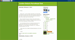 Desktop Screenshot of londonontarioparrotheadclub.blogspot.com