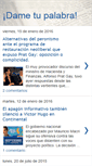 Mobile Screenshot of dametupalabra.blogspot.com